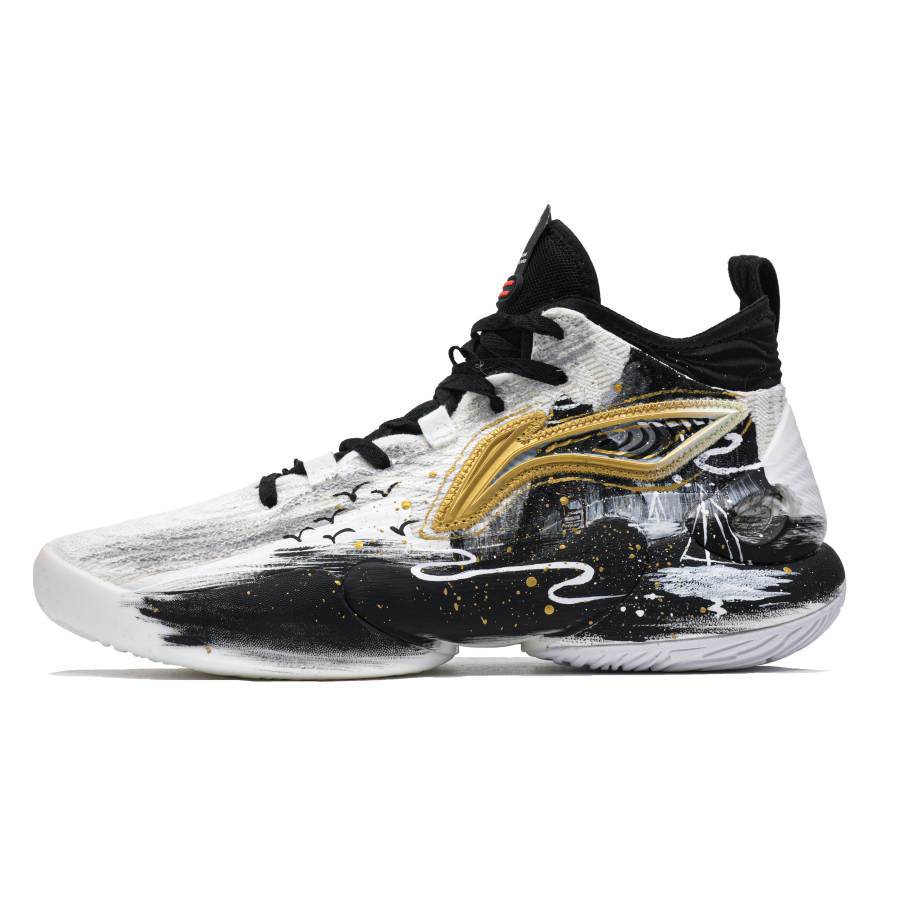 Li-Ning Li Ning YuShuai 18 Cushioning Slip Resistant Breathable Moisture Wicking Rebound Super Light High top Basketball Shoes