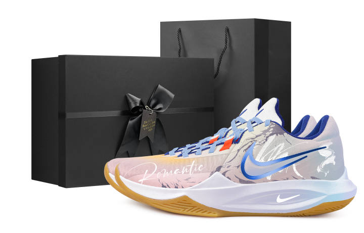 Nike Nike Precision 6 Light Face And Graceful Black Box Fabric Slip Resistant Abrasion Resistant Low top Basketball Shoes