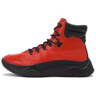 TSUBO UH Waxed Nappa Cushioning Abrasion Resistant Cushioning, Wear Resistant High top Mountaineering Shoes Unisex