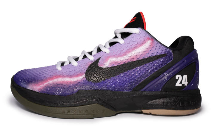 Nike Nike Zoom Kobe 6 Basketball Shoes Unisex Low Top Black/Purple/Pink