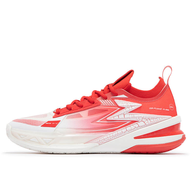361° BIG3 5.0 Pro China Love Game Ready Low top Basketball Shoes Men's Sparrowflower Red