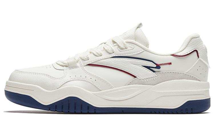Anta Wave Shoe Synthetic Leather Lightweight Height Increasing Abrasion Resistant Cushioning Low top Skateboard Shoes