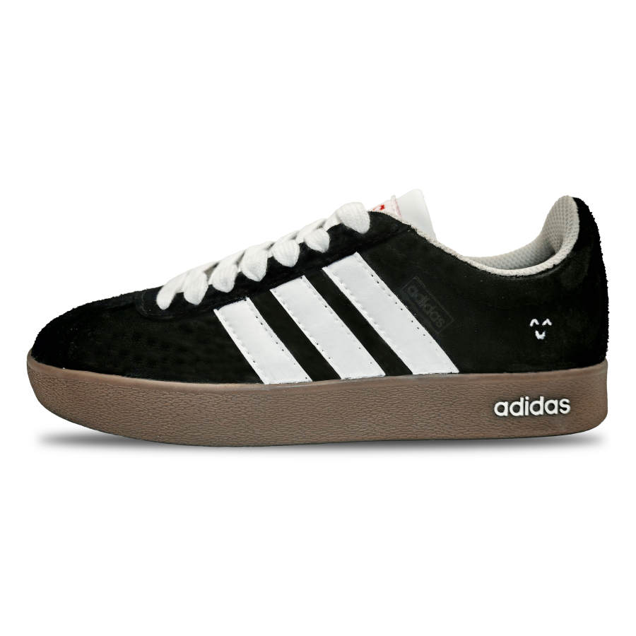 Adidas Adidas VL COURT 2.0 Ink Star Feather Balance Low top Skateboard Shoes Unisex Black White