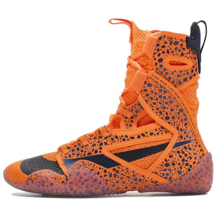 Nike Nike Slip Resistant Abrasion Resistant Slip Resistant Abrasion Resistant High top Training Shoes Men's Orange