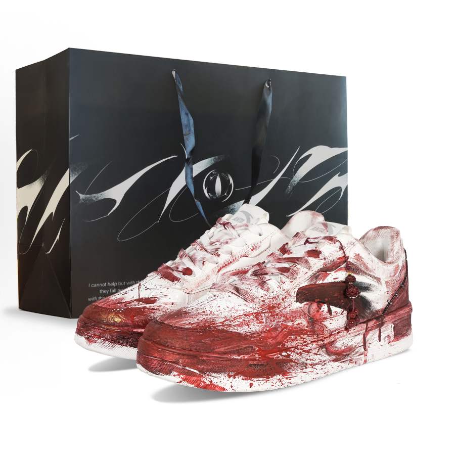 Anta Easy Slip Resistant Cushioning Abrasion Resistant Low top Skateboard Shoes Unisex Scarlet