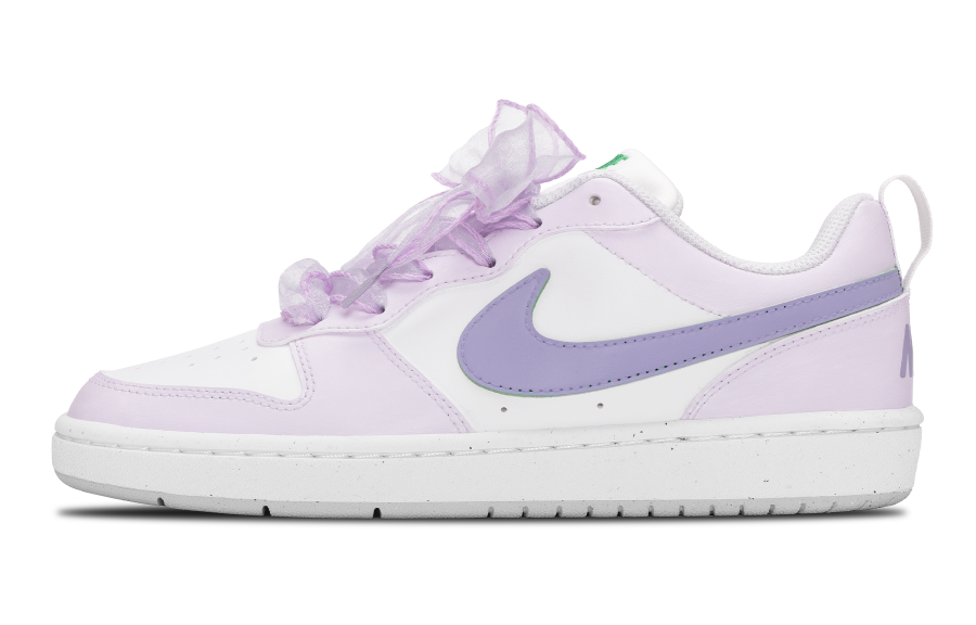 Nike Nike Court Borough Slip Resistant Abrasion Resistant Low top Skateboard Shoes Women's Lavender Purple