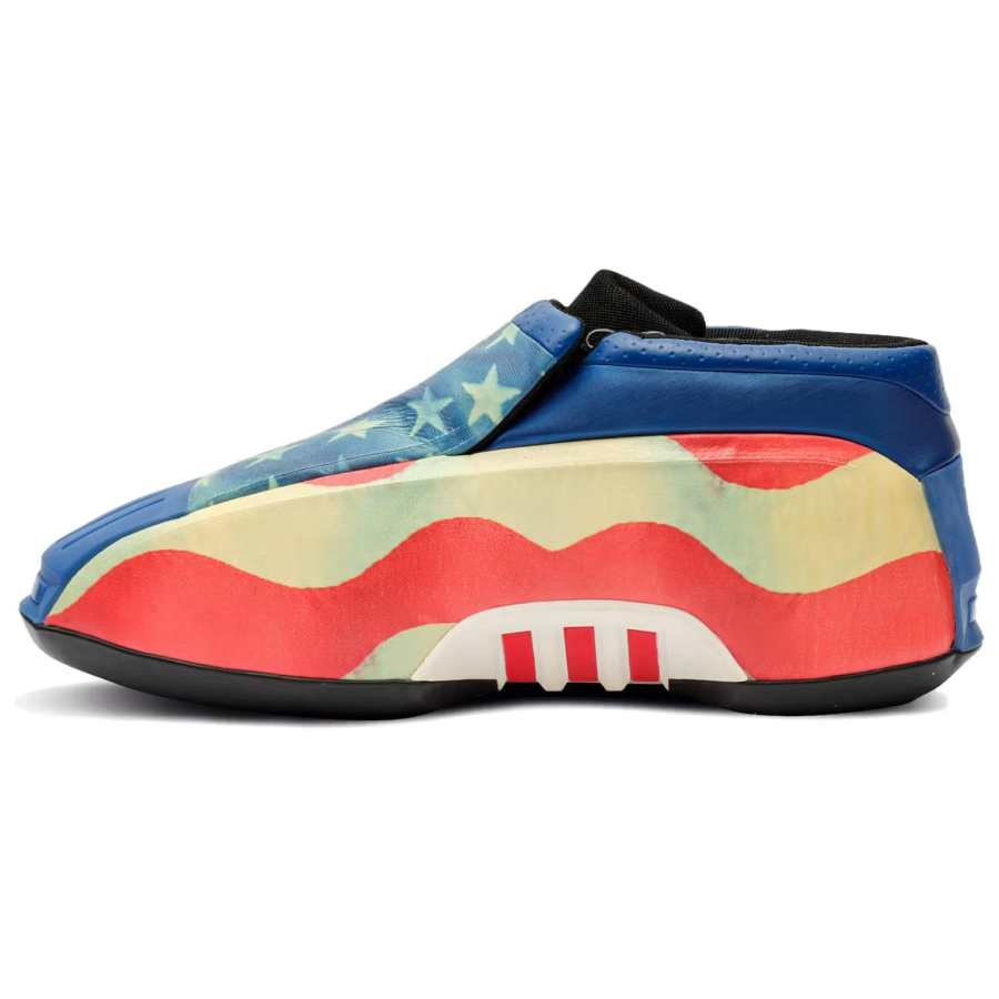 Adidas Adidas Vintage Basketball Shoes Unisex Blue Red