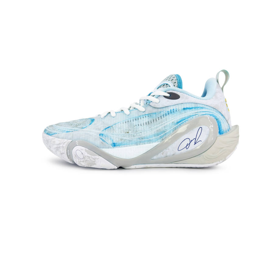 Li-Ning Li Ning DLO1 Low top Basketball Shoes Men's Blue