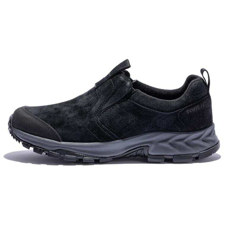 TOREAD Slip Resistant Abrasion Resistant Slip Resistant Abrasion Resistant Low top Hiking Shoes Men's Black