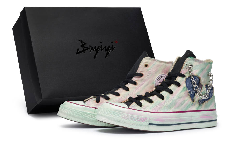 Converse 1970s 811 Manufacturing, Broken Heart Steps, Special Shoe Box Slip Resistant And Breathable High top