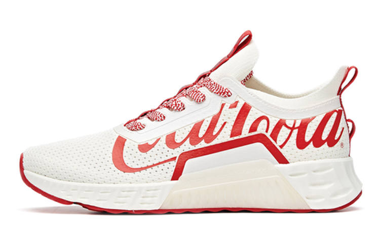 ANTA Coca Cola X ANTA Variety Training Collection Training Shoes Men's Low Top White Red