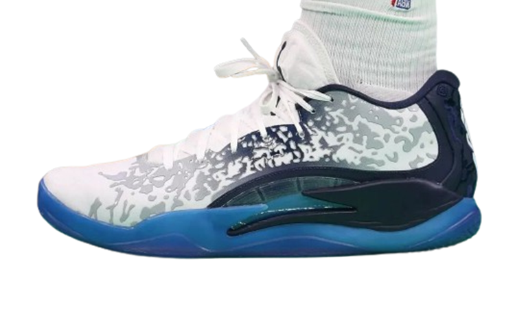 Jordan Jordan Zion 3 Abrasion Resistant High top Basketball Shoes Men's Blue White Black