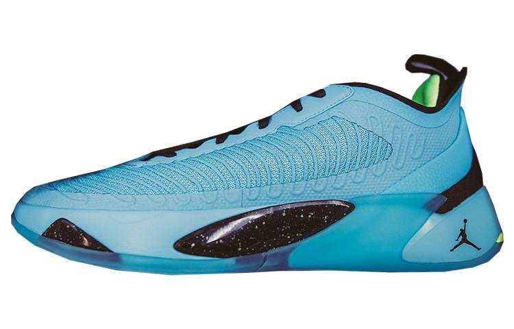 Jordan Jordan Luka 1 'Rotary' PE Cushioning, Wear Resistant Low top Basketball Shoes Men's Blue Black