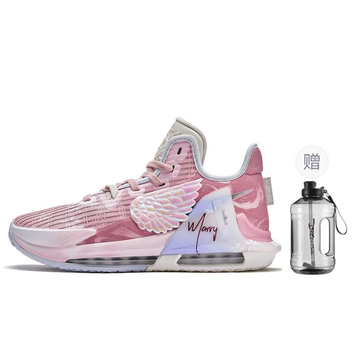 Nike Nike Witness 6 Da Vinci Custom, Wings Of Cherry Blossoms Slip Resistant Cushioning Slip Resistant Cushioning Mid top