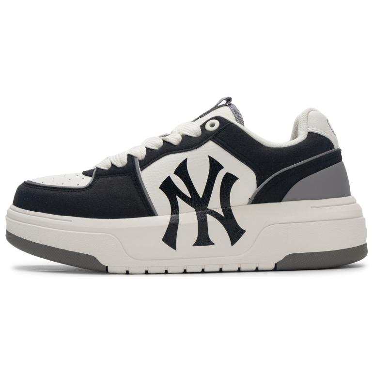 MLB Chunky Liner Slip Resistant Abrasion Resistant Low top Skateboard Shoes Unisex Black