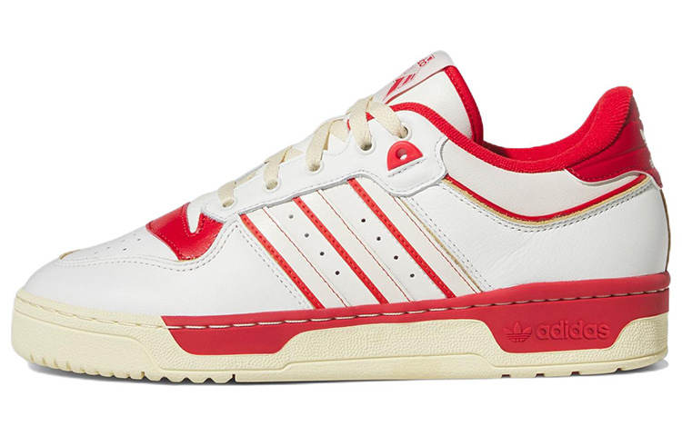 Adidas Originals Adidas Rivalry Low 86 Core White Off White Team Power Red