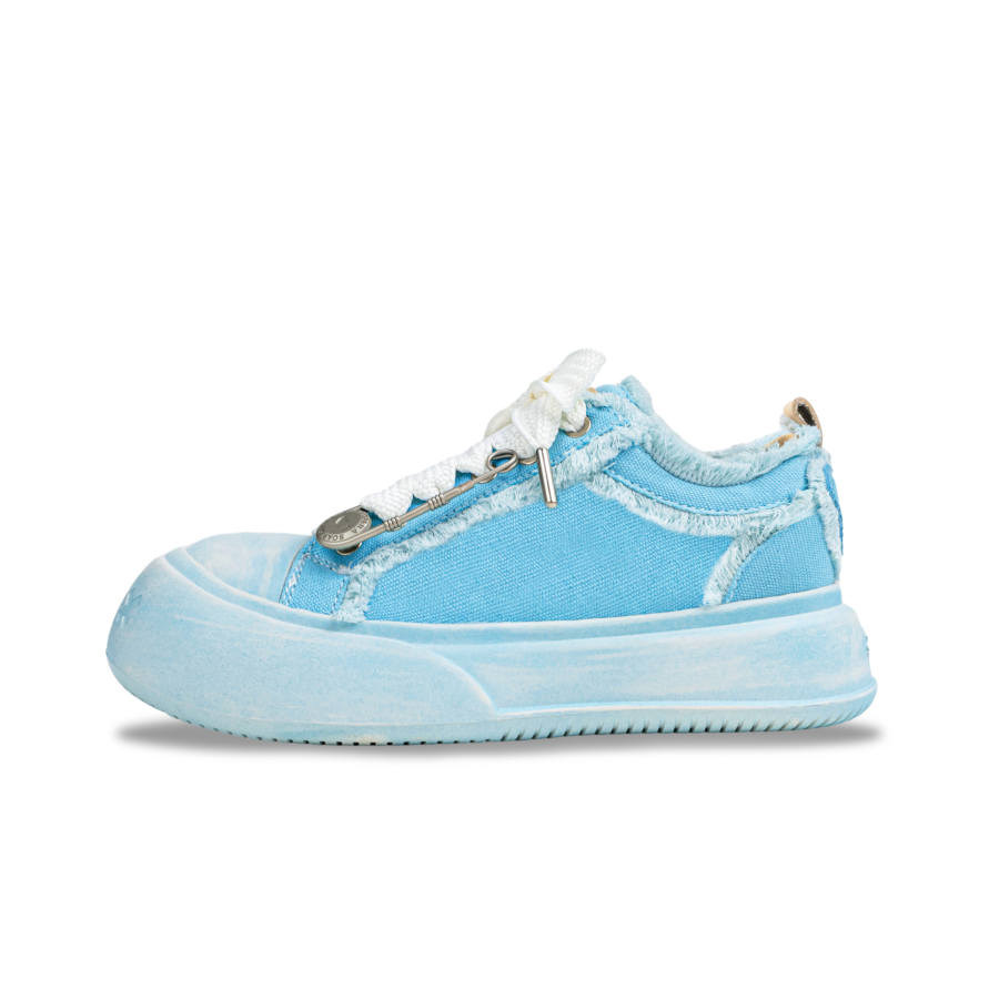 SOAP OPERA Polished Collection Low top Canvas Shoes Unisex Crushed Ice Blue Box