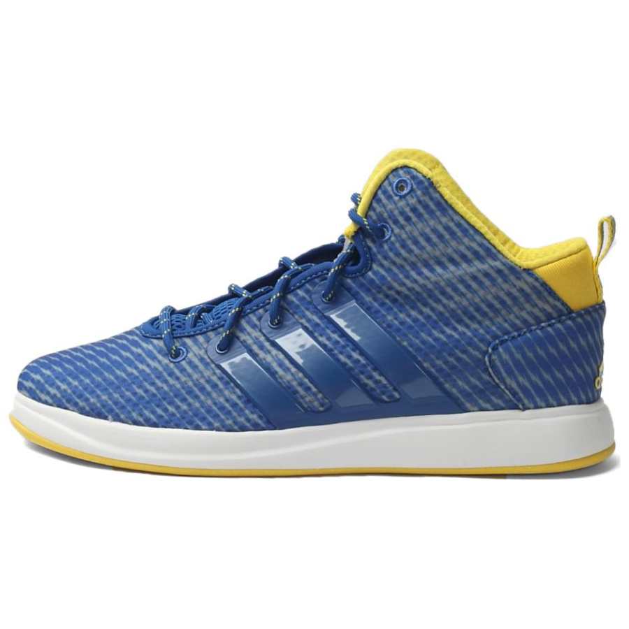Adidas Adidas X Hale 2014 Cushioning Abrasion Resistant Breathable Mid top Basketball Shoes Men's Blue