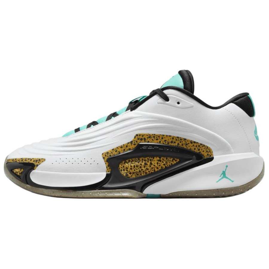 Jordan Jordan Luka 3 Slip Resistant Abrasion Resistant Low top Basketball Shoes Unisex White International Version
