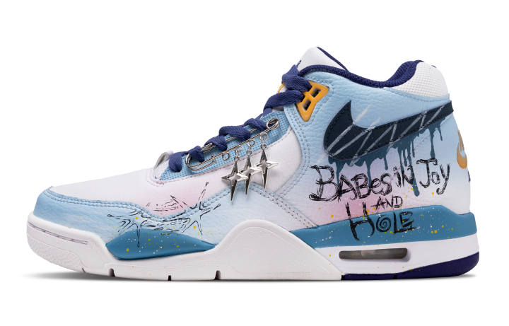 Nike Nike Flight Legacy Shadow Of The Shooting Star Cushioning Coverage Support Cushioning Coverage Support Mid top