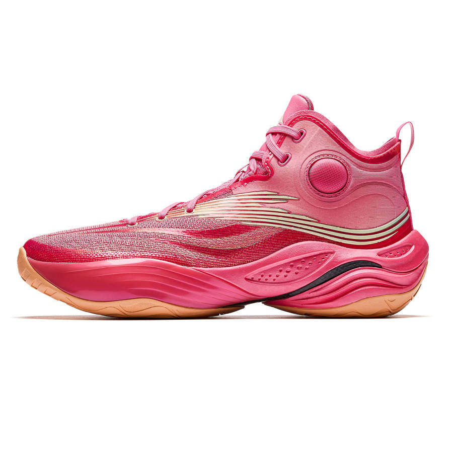 Anta Skyline 3PRO Phantom High top Basketball Shoes Men's Pink
