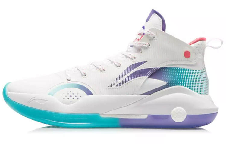 Li-Ning Li Ning YuShuai 15 Yushuai XV Cushioning Slip Resistant Abrasion Resistant Coverage Support High top 䨻 Basketball Shoes
