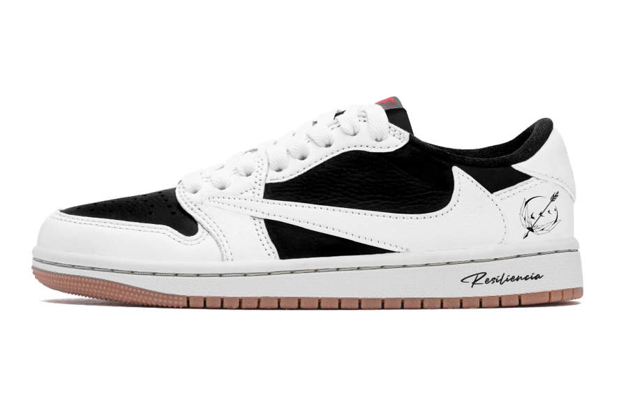 Jordan Travis Scott x Jordan Air Jordan 1 Travis Scott X AJ1 Low Collaboration Cushioning, Wear Resistant Low top