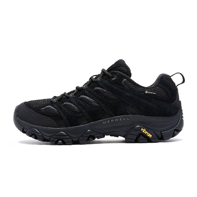 MERRELL MOAB 3 Slip Resistant, Abrasion Resistant, Breathable Low top Mountaineering Hiking Shoes Men's Black