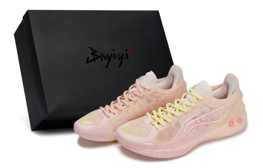 Li-Ning Li Ning Liren 4 V2 Slip Resistant Abrasion Resistant Slip Resistant Abrasion Resistant Low top BOOM Technology