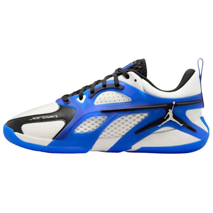 Jordan Jordan Heir Abrasion Resistant Abrasion Resistant Low top Basketball Shoes Men's White Blue