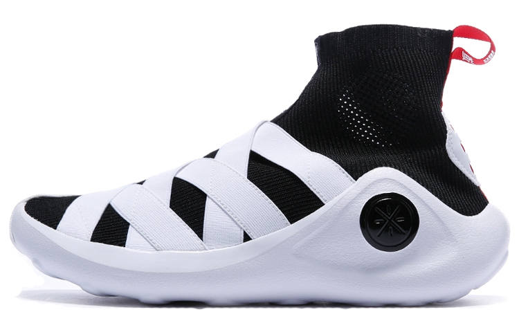 Li-Ning Li Ning WAY OF WADE Essence X Lightweight High top Basketball Shoes Men's White Black