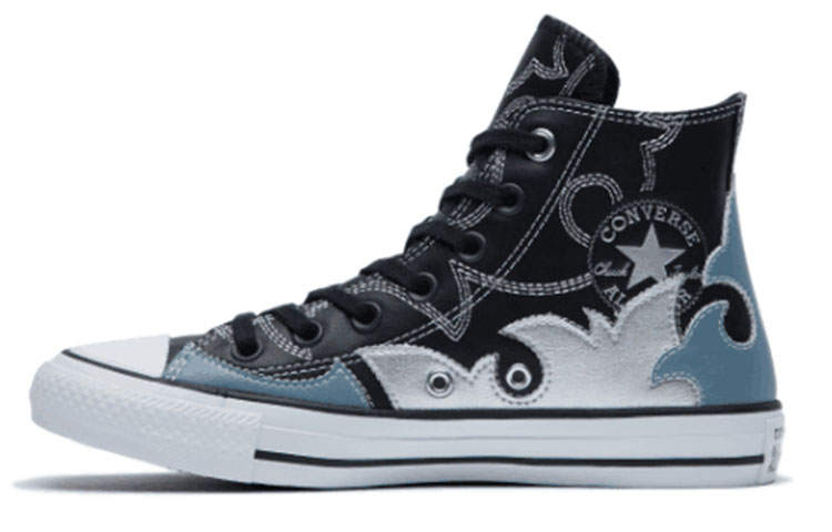 Converse Chuck Taylor All Star Space Cowgirl Black Trainers 'Blue Black Silver' Women's