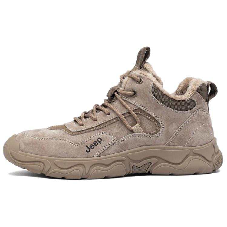 Jeep Thickened And Fleece Lined Thermal, Trendy Fashion, Comfortable, Versatile Casual, Outdoor Platform