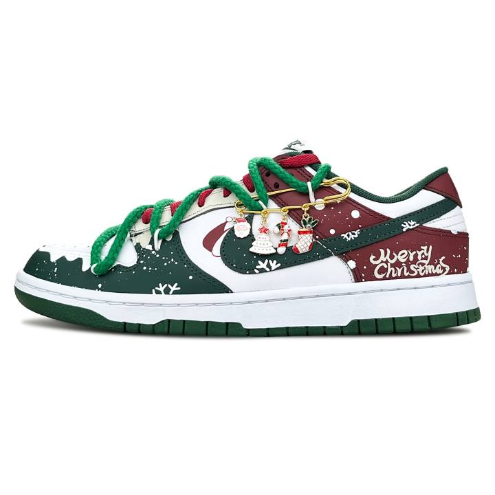Nike Nike Dunk Cushioning, Wear Resistant Low top Skateboard Shoes Unisex Green