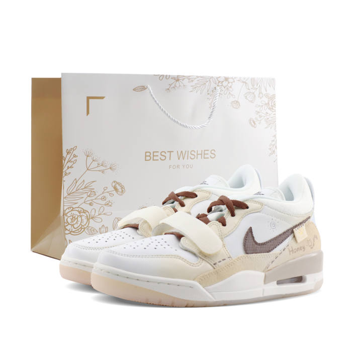 Jordan Jordan Legacy 312 Soy Milk Cat, Shopping Bag Abrasion Resistant Breathable Abrasion Resistant Breathable Low top