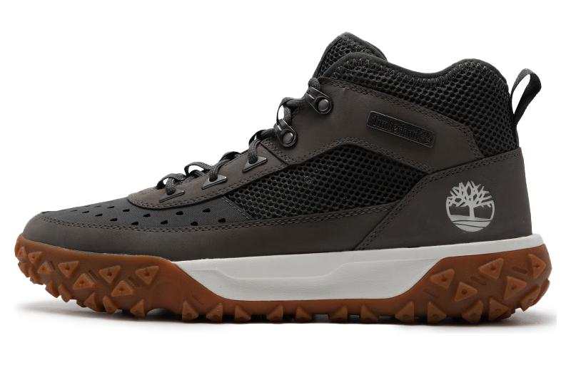 Timberland Greenstride Motion 6 Mid Fabric And Leather Waterproof Boots 'Black'