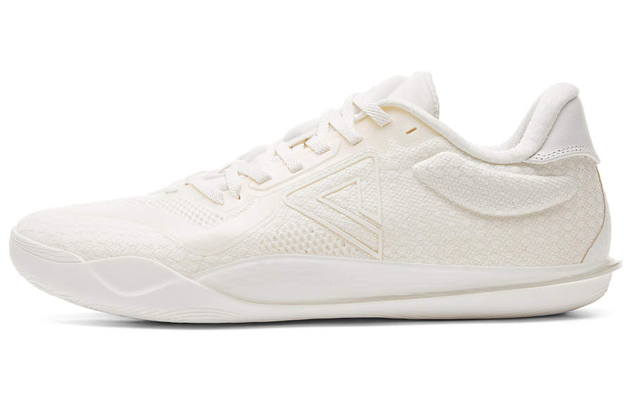 PEAK Taichi Undefeated EX White Horse Not Horse Low top Performance Basketball Shoes Men's Ivory