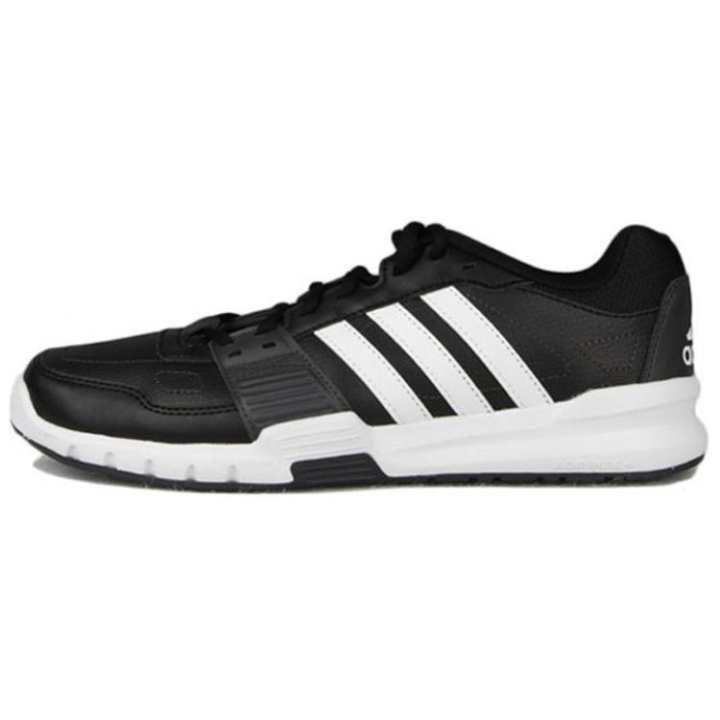 Adidas Adidas Essential Slip Resistant Abrasion Resistant Low top Training Shoes Men's Black