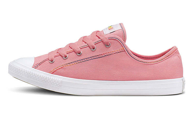 Converse Chuck Taylor All Star Dainty Rainbow Low Top Pink/White Women's