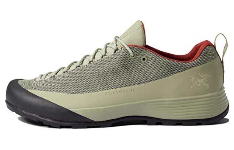 Arcteryx Arc'teryx KONSEAL FL 2 Waterproof And Breathable Low top Hiking Shoes Unisex Green Black Red
