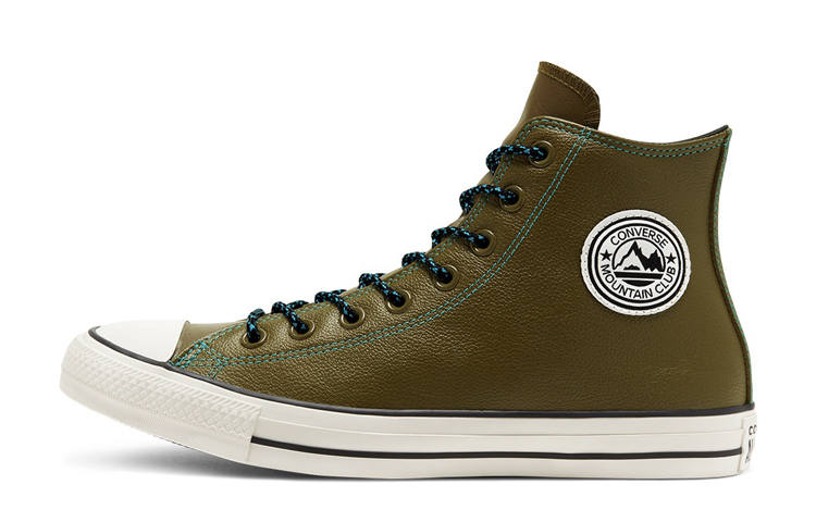 Converse Converse Tumbled Leather Chuck Taylor All Star 'Green White'