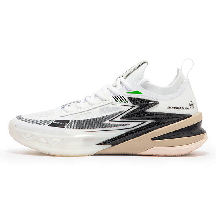 361° BIG3 5.0 PRO Panda Cushioning Slip Resistant Abrasion Resistant Breathable Low top Basketball Shoes Men's