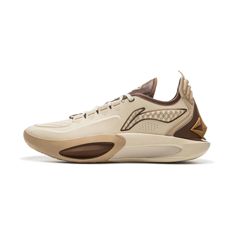 Li-Ning Li Ning JB3 Coverage Anti Rollover Low top Basketball Shoes Men's Sand Gravel Gray