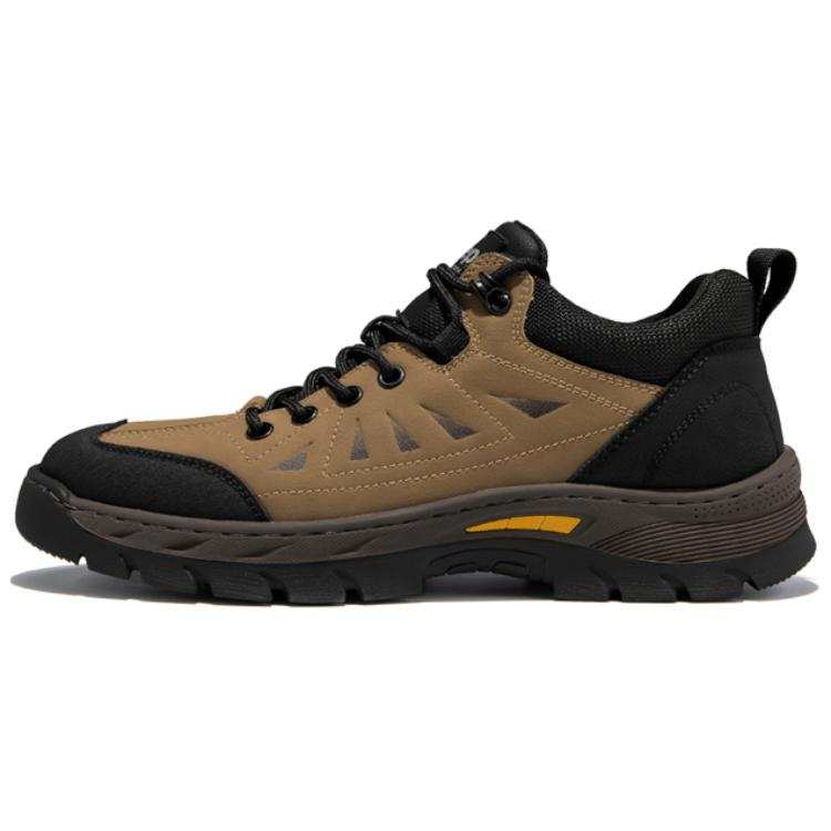 Jeep Abrasion Resistant Low top Mountaineering Shoes Men's Earth Yellow