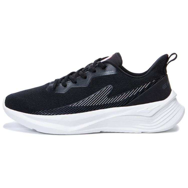 Erke Abrasion Resistant Low top Training Shoes Men's Jet Black