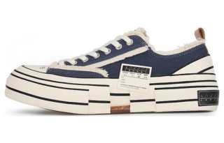 XVESSEL G.O.P. Lows Navy Low top Canvas Shoes Unisex Marine Blue