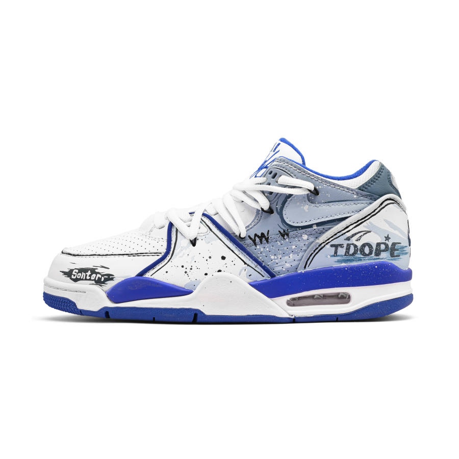 Nike Nike Air Flight 89 Encounter The Future Synthetic Leather Cushioning Abrasion Resistant Cushioning, Wear Resistant