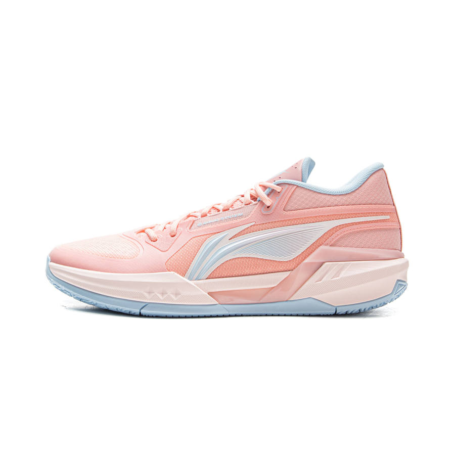 Li-Ning Li Ning Light Speed 3mid Basketball Shoes Men's Low Top Rouge Pink/Clear Sky Blue