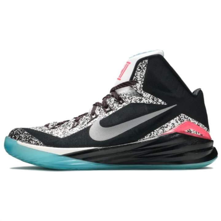 Nike Nike Hyperdunk 2014 Abrasion Resistant Abrasion Resistant Mid top Basketball Shoes Unisex Black White