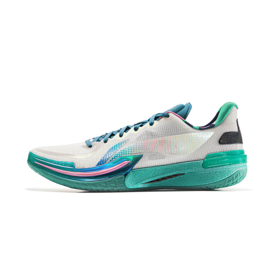 Li-Ning Li Ning Gamma In My Name, Achieve Glory Low top Basketball Shoes Men's White Green